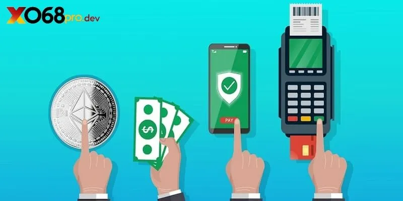 Các phương thức nạp tiền khả dụng trên sàn cược