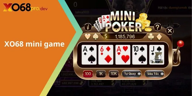 XO68 mini game